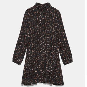 Zara floral print dress